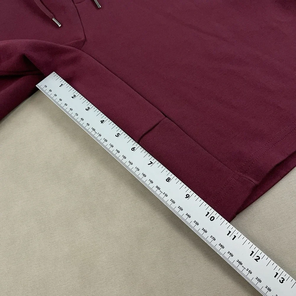 Polo Ralph Lauren Sweat Shorts Mens XL Burgundy Fleece Drawstring Pony Logo
